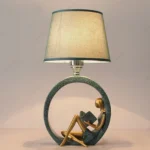 Modern Bedside Reading Statue Base Lamp Home Decoration - Image 5