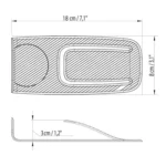 Multi-function Spring Innovative Door Stopper Block Simple Style Door Wedge Holder - Image 3