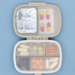 3 PCS 8-Grid Double-layer Portable Mini Straw Pill Storage Box - Image 11