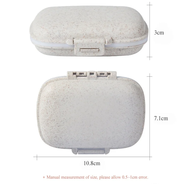 TBD0403834801A_3.webp 3 PCS 8-Grid Double-layer Portable Mini Straw Pill Storage Box - Image 4