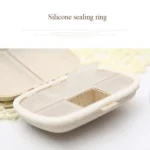 3 PCS 8-Grid Double-layer Portable Mini Straw Pill Storage Box - Image 6