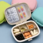 3 PCS 8-Grid Double-layer Portable Mini Straw Pill Storage Box - Image 10