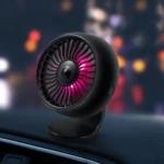 Automobile Multi-function Electric Fan Car Air Outlet USB Interface Mini Fan - Image 2