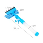 Multi-functional Double-sided Cleaning Scraper Household Tool Spray Water Brush Glass Scraping Tool Cleaner - Image 5