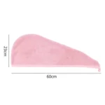 Womens Magic Quick Dry Bath Hair Drying Towel Cap Bathing Tool - Image 5