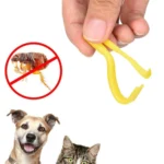 2 PCS Pet Catcher Flea Clipper Animal Deworming Pull Hard Tick Extractor Cats and Dogs Lice Scavenging Flea Hook - Image 3