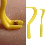 2 PCS Pet Catcher Flea Clipper Animal Deworming Pull Hard Tick Extractor Cats and Dogs Lice Scavenging Flea Hook - Image 4