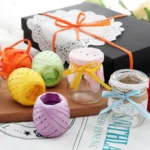 20M Paper Rope Raffia Ribbon Natural Lace Rope Gift Box Wrapping DIY Decoration - Image 10