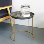 Simple Coffee Table Mini Tea Set Folding Flower Pot Rack Living Room Furniture - Image 3