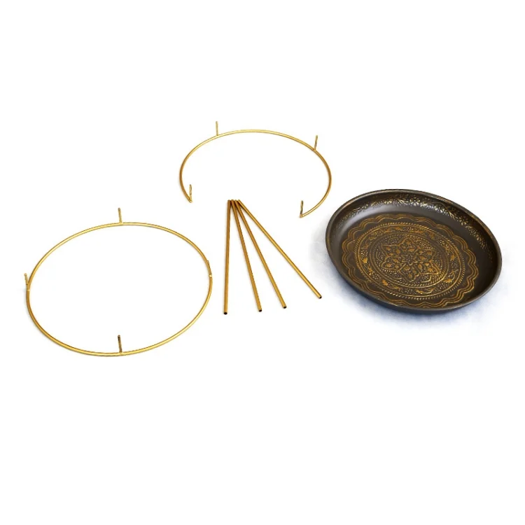 TBD04083951_7.webp Simple Coffee Table Mini Tea Set Folding Flower Pot Rack Living Room Furniture - Image 8