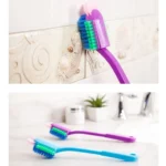 Long Handle Shoe Brush Cleaning Shoe Cleaning Brush Household Items Soft Hair Multi-head Brush Random Color - Image 3