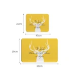 Bathroom Toilet Quick-Drying Absorbent Non-Slip Mats Diatom Ma - Image 12
