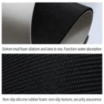 Bathroom Toilet Quick-Drying Absorbent Non-Slip Mats Diatom Ma - Image 4