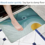 Bathroom Toilet Quick-Drying Absorbent Non-Slip Mats Diatom Ma - Image 10