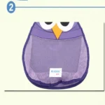 Baby Bath Storage Bag Cartoon Storage  Bag Waterproof Bathroom Mesh Bag - Image 4