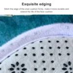 Marine Series Pattern Bathroom Toilet Non-slip Mat Flannel Absorbent Foot Pad - Image 6