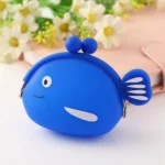 Mini Cute Fish Creative Cartoon Silicone Coin Purse - Image 2