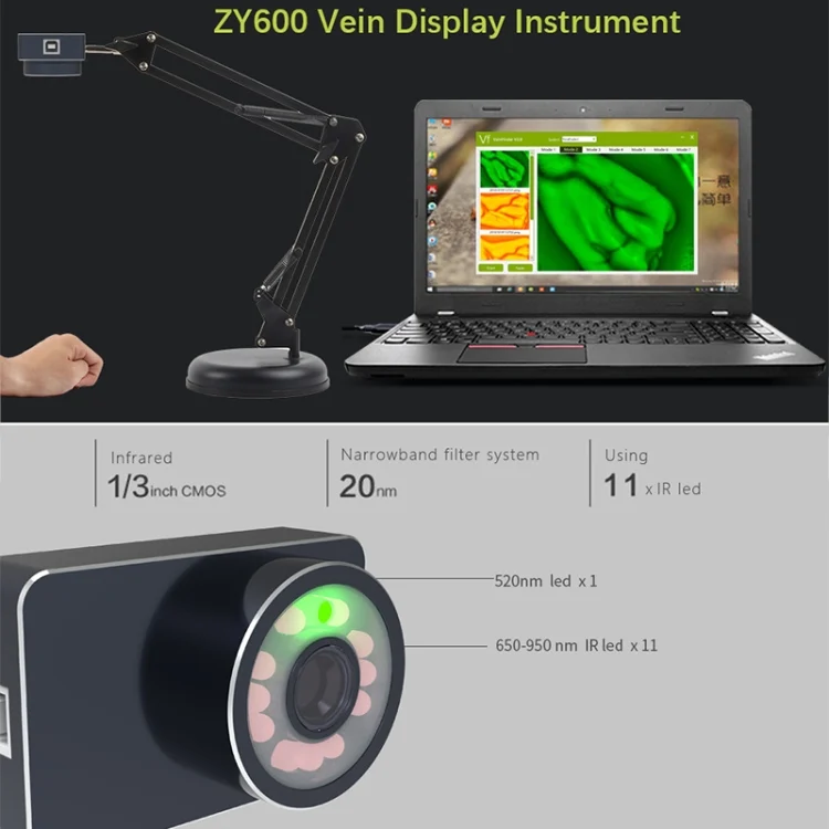 TBD04094297_4.webp VF620 Infrared Vein Viewer -Desktop HD Adults Children Handy Efficiency Vein Locator - Image 5