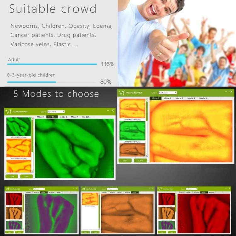 TBD04094297_5.webp VF620 Infrared Vein Viewer -Desktop HD Adults Children Handy Efficiency Vein Locator - Image 6