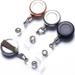 Zinc Alloy Easy to Pull Buckle Key Chain Back Clip Type Anti Theft Telescopic Buckle - Image 3