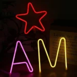 LED Neon Pendant Decoration Lamp Warm Night Light - Image 3