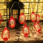 Retro Kerosene Lamp LED Lights String Bedroom Decoration - Image 2