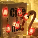 Retro Kerosene Lamp LED Lights String Bedroom Decoration - Image 3