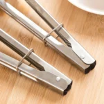 3 PCS 9 inch Stainless Steel Food Clip Bread Barbecue Clip Baking Tools - Image 6