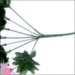 Artificial Flower Wall Hanging Lily Flower Vine Basket Flower Party Decorations - Image 8