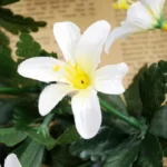 Artificial Flower Wall Hanging Lily Flower Vine Basket Flower Party Decorations - Image 9