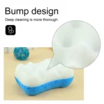 2 PCS Deep Skin Care Bath Sponge Exfoliating Cleansing Washing servant Shower Sponge Brush, Random Color Delivery - Image 2