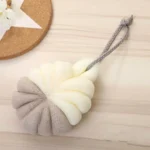 Portable Hanging Bath Flower Ball Soft Foaming Shower Massage Ball Body Exfoliating Bath Brush - Image 2