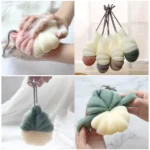 Portable Hanging Bath Flower Ball Soft Foaming Shower Massage Ball Body Exfoliating Bath Brush - Image 7