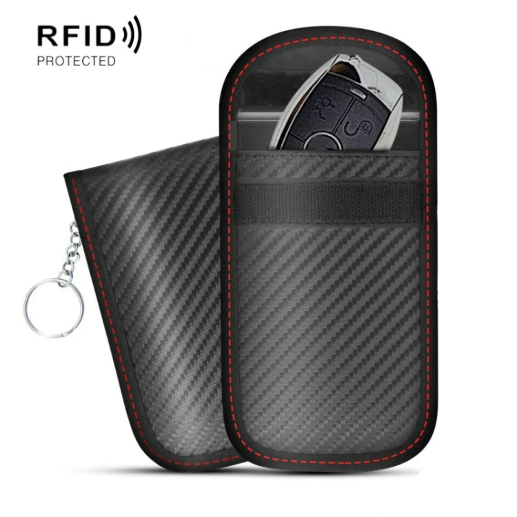 Antimagnetic RFID Car Key Mobile Phone Bag Shielding Set Radiation Cell Phone Pocket