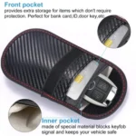 Antimagnetic RFID Car Key Mobile Phone Bag Shielding Set Radiation Cell Phone Pocket - Image 4