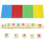 Montessori Early Learning Math Tools Digital Stick Children Kindergarten Teaching Aids - Image 3