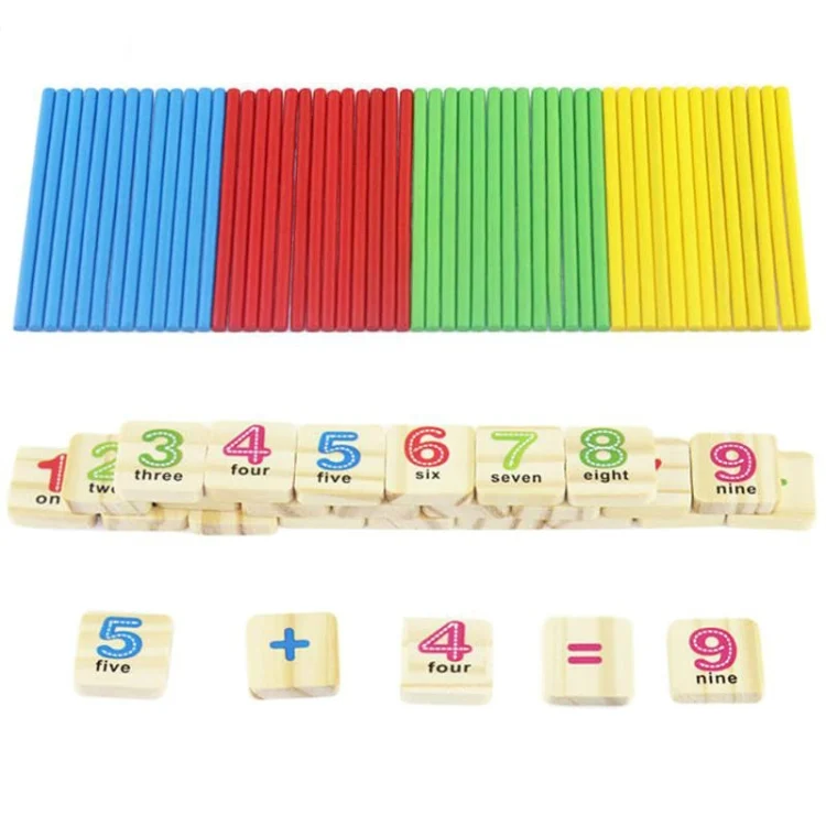 TBD0412035901A_2.webp Montessori Early Learning Math Tools Digital Stick Children Kindergarten Teaching Aids - Image 3