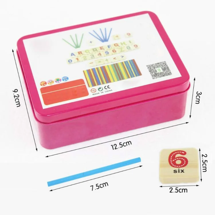 TBD0412035901A_3.webp Montessori Early Learning Math Tools Digital Stick Children Kindergarten Teaching Aids - Image 4