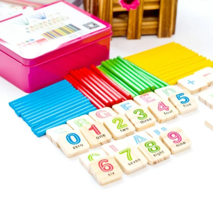 TBD0412035901A_5.webp Montessori Early Learning Math Tools Digital Stick Children Kindergarten Teaching Aids - Image 6