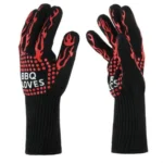 Heat-resistant High Temperature Fire Resistance Cooking Baking Barbecue Grill Gloves - Image 2