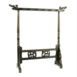 Wooden Chinese Brush Pen Hanging Faucet Brush Holder 6 Hanging 12-pin Calligraphy Supplies - Image 2