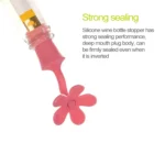 5 PCS Silicone Wine Stopper Flower Beer Stopper - Image 4