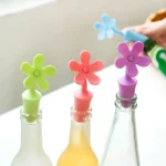 5 PCS Silicone Wine Stopper Flower Beer Stopper - Image 6