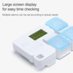 Portable Intelligent Plastic Storage Box Electronic Timing Reminder Medicine Boxes - Image 6