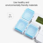 Portable Intelligent Plastic Storage Box Electronic Timing Reminder Medicine Boxes - Image 7