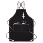 Barbecue Cooking Bartender Antifouling Thick Canvas Apron