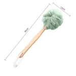 Long Handle Hanging Soft Mesh Body Shower Brush - Image 2