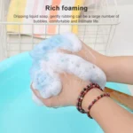 Long Handle Hanging Soft Mesh Body Shower Brush - Image 5