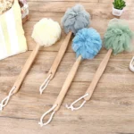 Long Handle Hanging Soft Mesh Body Shower Brush - Image 6