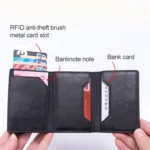Magnetic RFID Bag Multifunctional Aluminum Automatic Pop-up Credit Card Package - Image 6